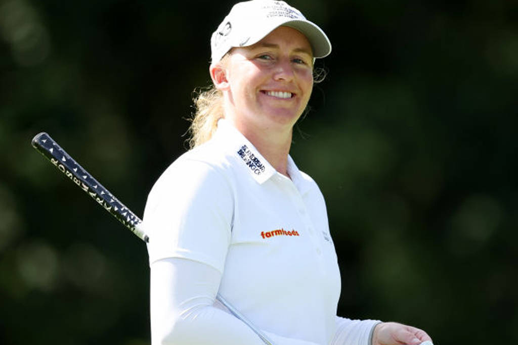 Gemma Dryburgh at the AIG Women's Open at Walton Heath